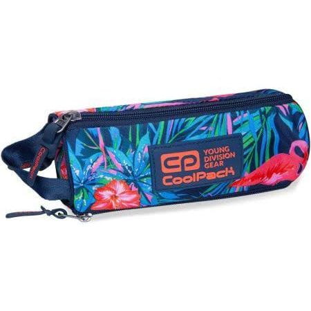 COOLPACK - OMNI - SASZETKA POTRÓJNA / TUBA - PINK FLAMINGO