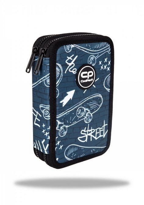 Coolpack Piórnik Jumper 2 podwójny z wyposażeniem Street Life