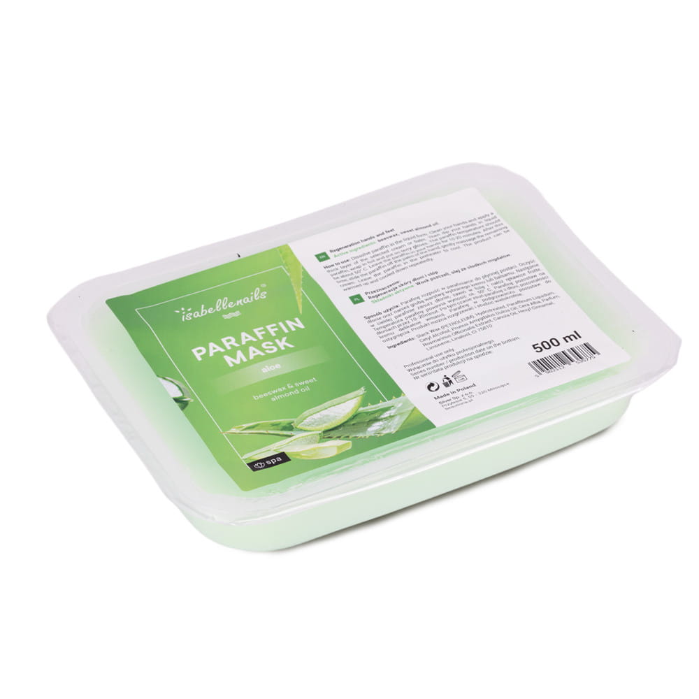 Parafina kosmetyczna Isabellenails o zapachu aloesu 500ml