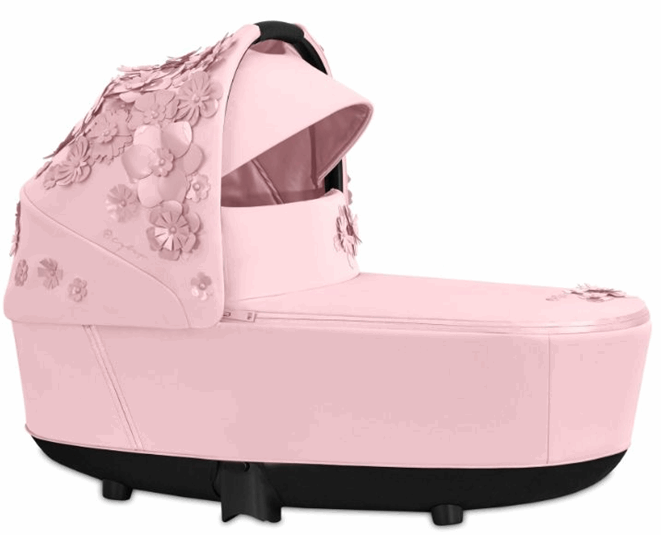 Cybex, Gondola Lux do wózka Priam 2.0-Simply Flowers Pale Blush