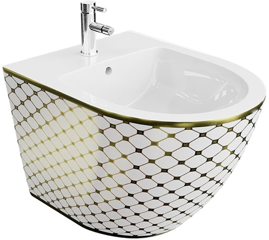 Darmowa Dostawa - Bidet wiszący dwukolorowy LaVita Sofi 5900378334026