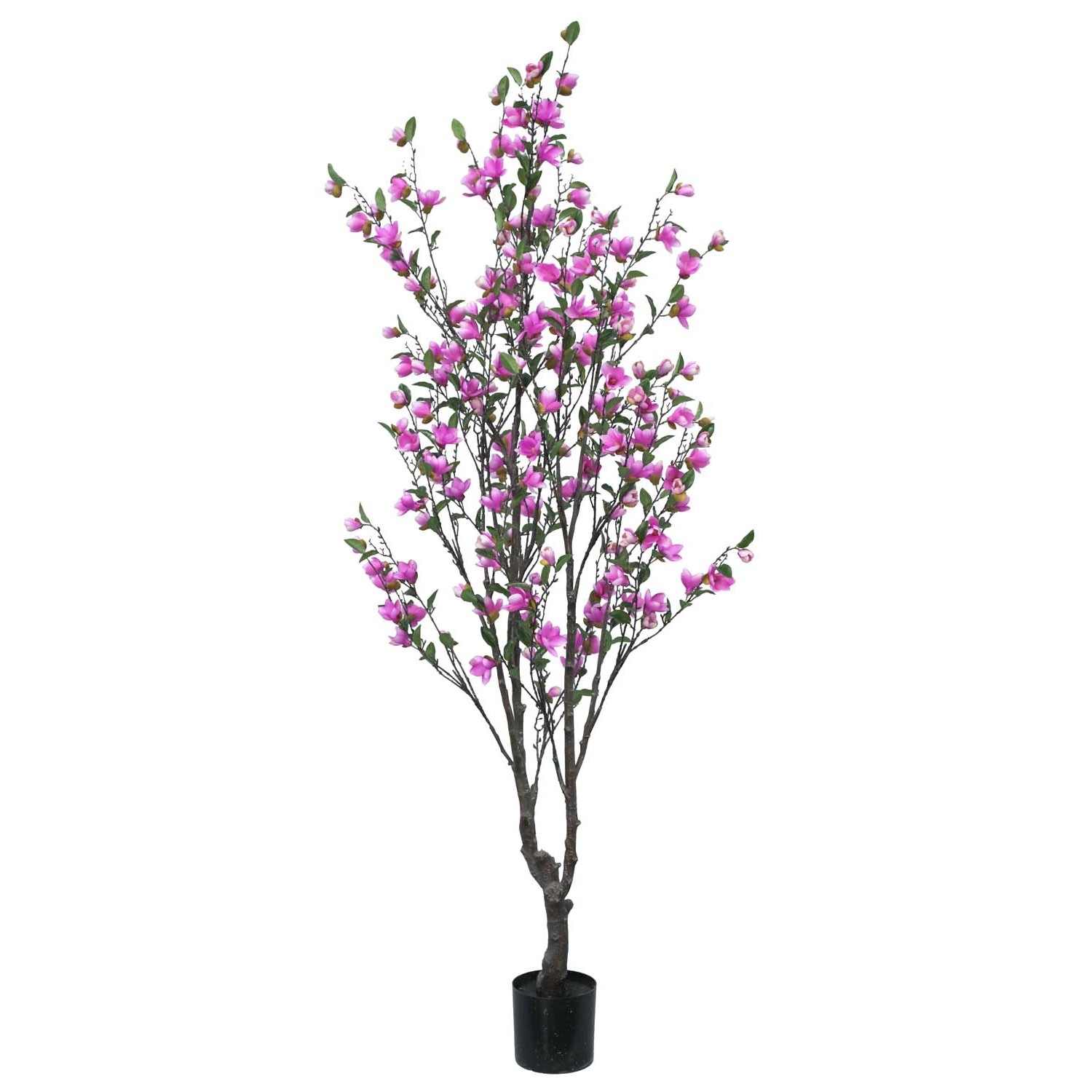 Magnolia kwitnąca drzewko sztuczne - wys. 200 cm