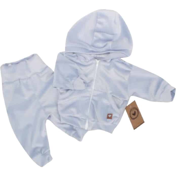 DRES NIEMOWLĘCY WELUROWY NIEBIESKI ZZ - 80