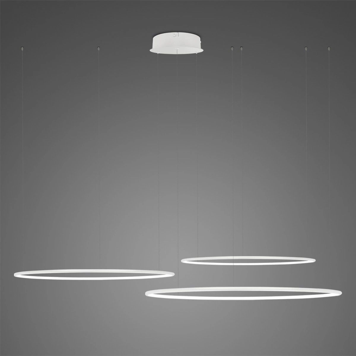 Altavola Design Ledowe Okręgi lampa wisząca 91W biały LA075/CO3_100_in_4k_white_dimm