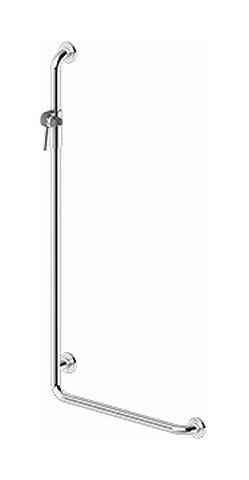 Koło Lehnen Concept Pro poręcz prysznicowa 120x60 cm jednoramienna lewa chrom L60235200