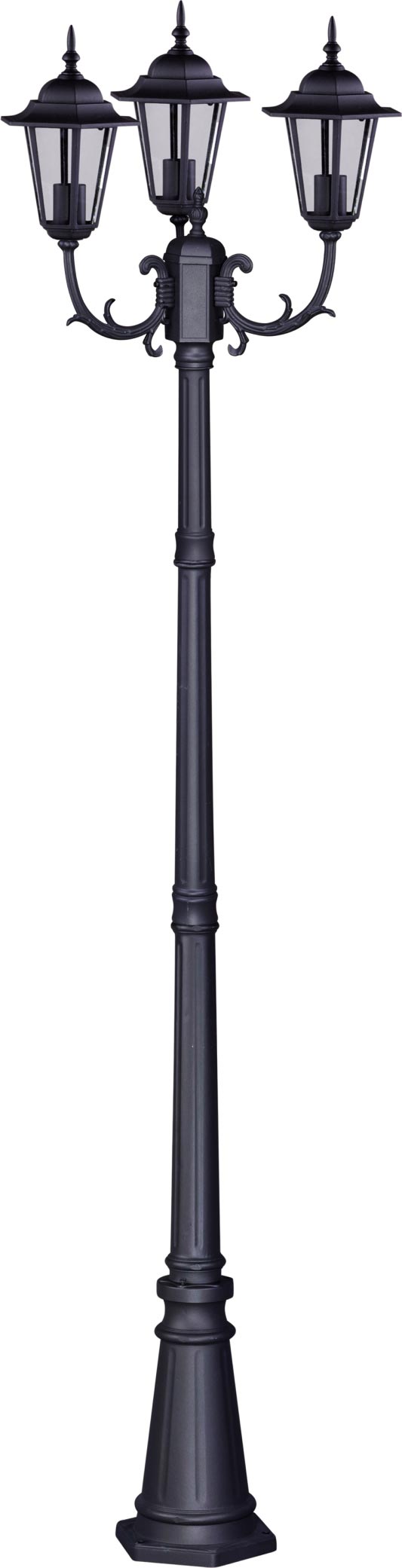 Kaja Standard lampa stojąca zewnętrzna 3x60W czarna K-7009A2/3CZARNY