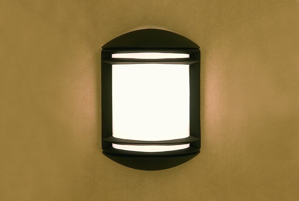 Nowodvorski Lighting Quartz I kinkiet zewnętrzny 1x60W grafit/biały 3411