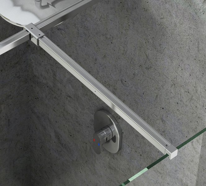 Ravak W SET-Uni T Walk-In Double Wall zestaw montażowy połysk GWD01000A099