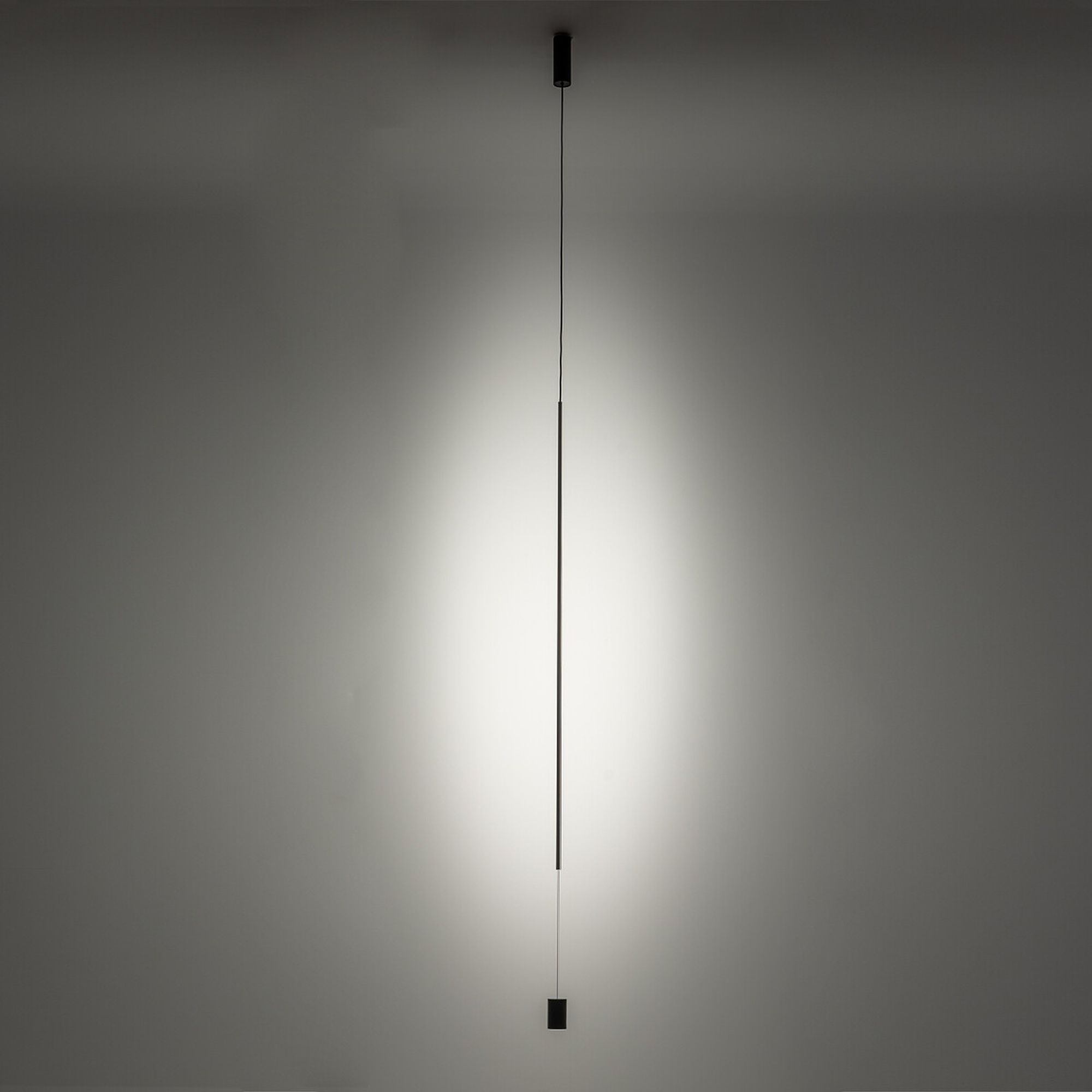 Nowodvorski Lighting Vertic lampa wisząca 1x19W czarna 10362
