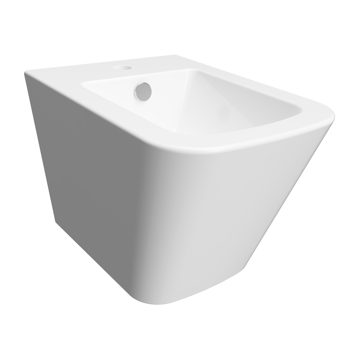 Omnires Fontana bidet wiszący biały FONTANABIBP - Wysyłka w 24h