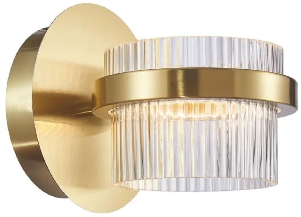 Italux Tiara kinkiet 1x9 W złoty WL-77362-9W-GD