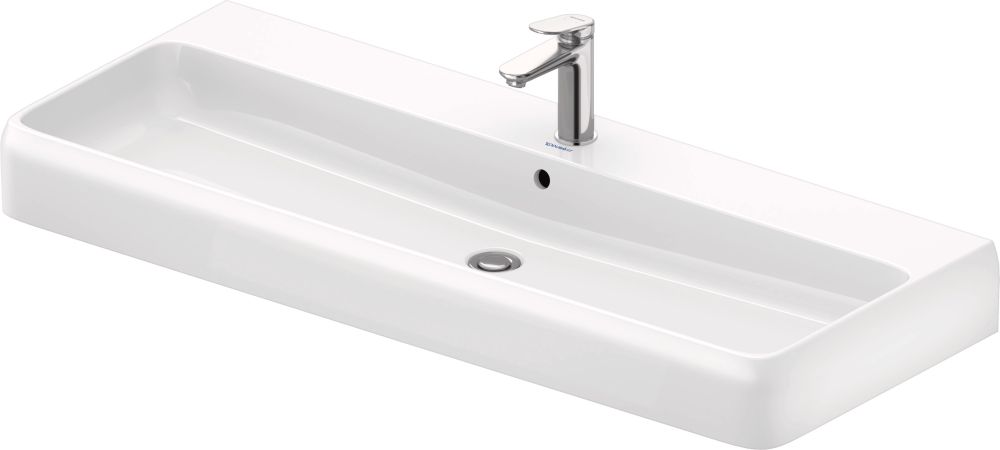 Duravit Qatego umywalka 120x47 cm meblowa prostokątna biały połysk 2382120027