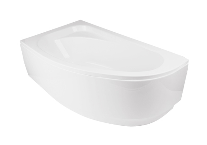 Besco Cornea obudowa do wanny 140 cm lewa biała OAC-140-NL