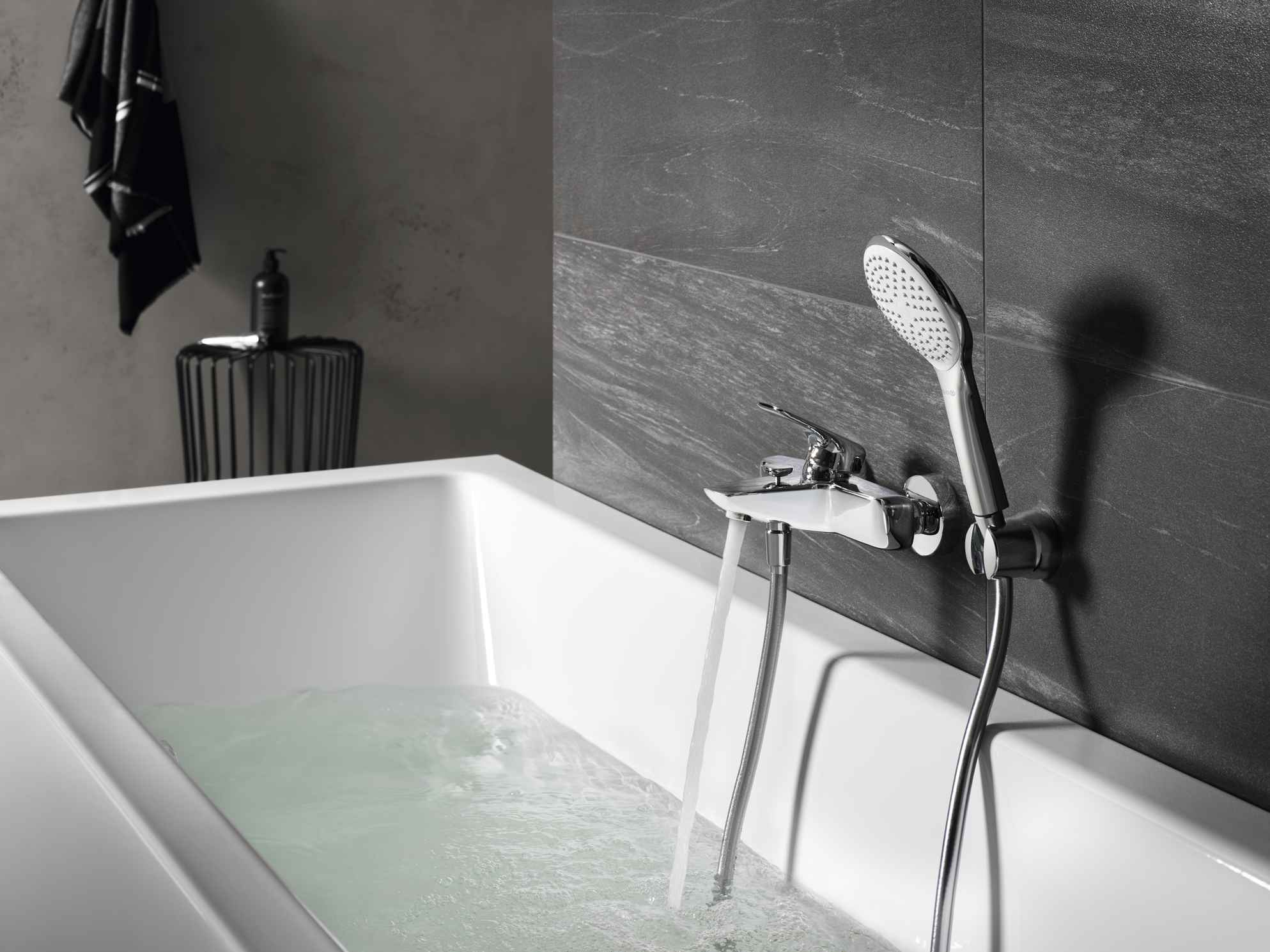 Kludi Freshline 1S zestaw prysznicowy ścienny chrom 6785005-00