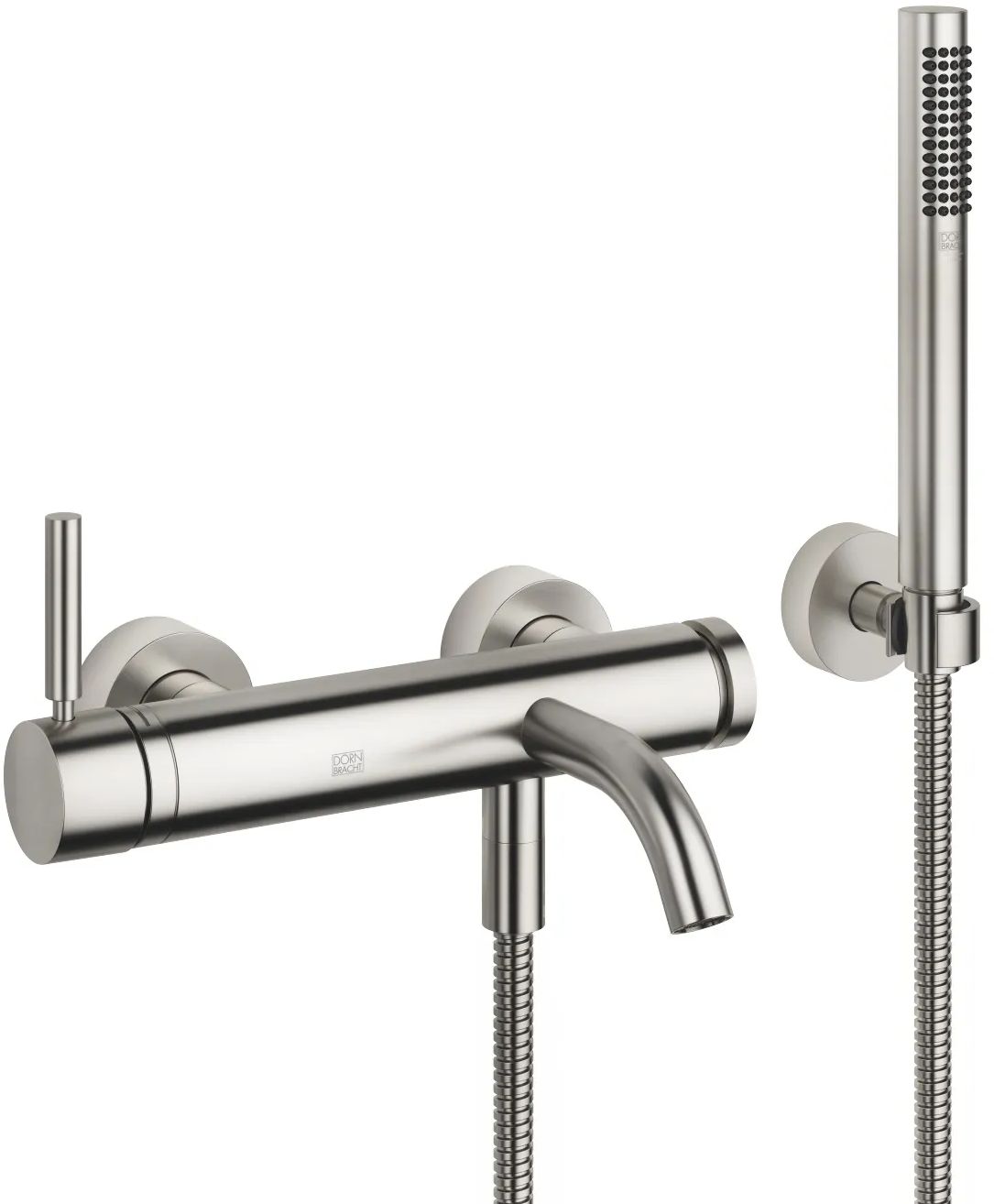 Dornbracht Meta bateria wannowo-prysznicowa ścienna chrom szczotkowany 33233660-93