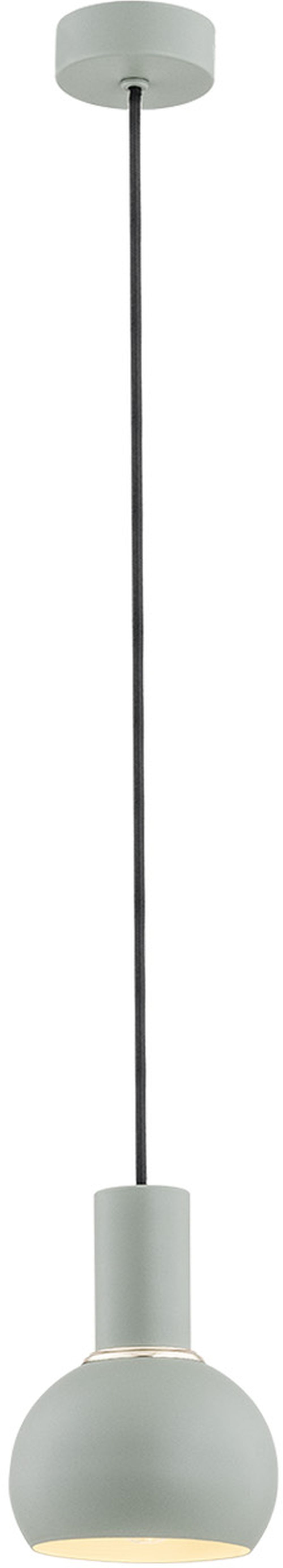 Argon Sines lampa wisząca 1x15W szałwia/mosiądz 4214