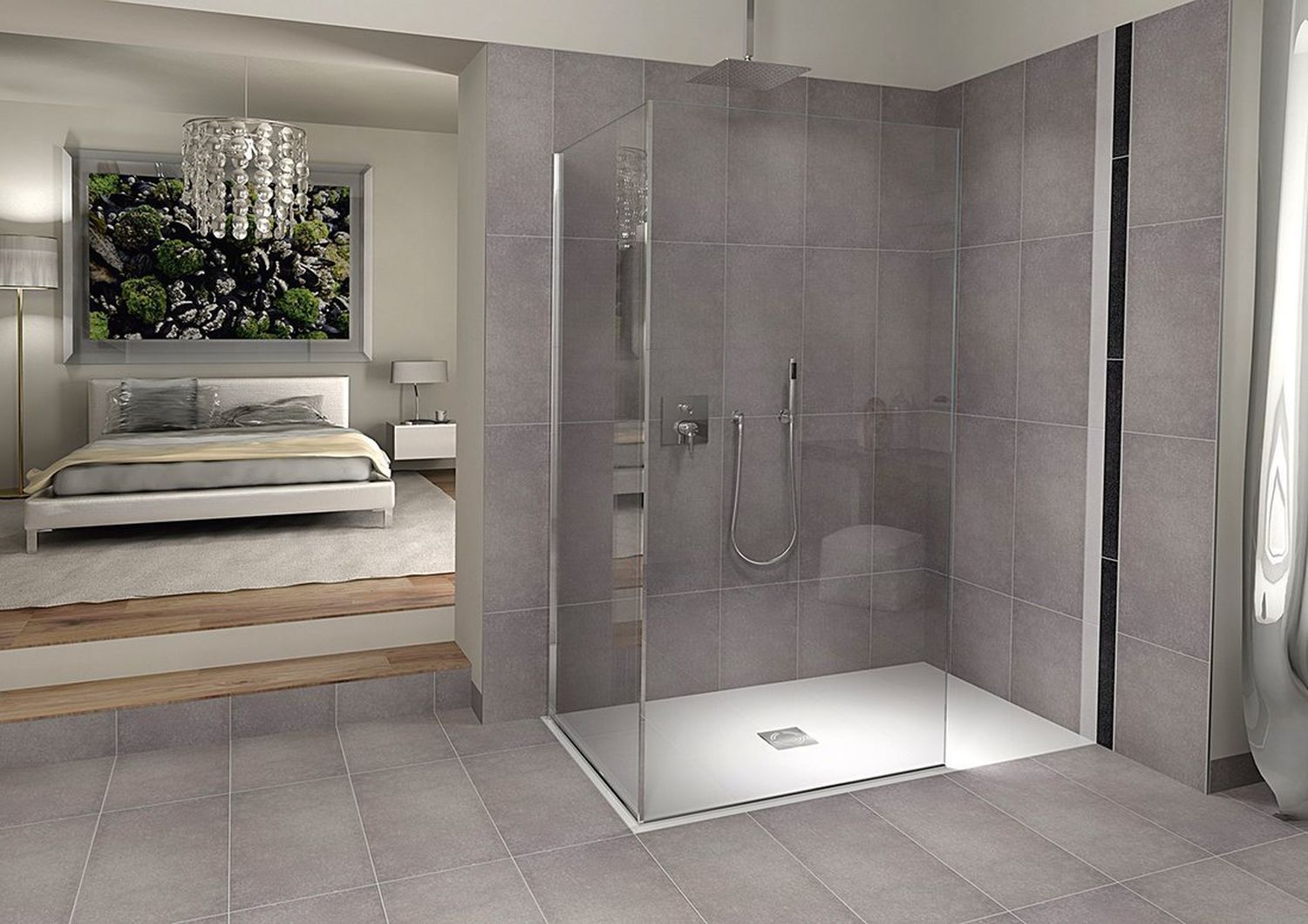 Polysan Flexia brodzik 130x80 cm prostokątny biały mat 72899MAT