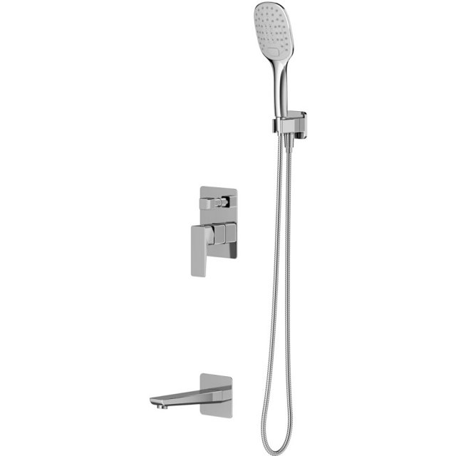 OMNIRES System wannowy podtynkowy PARMA chrom połysk SYSPMW01CR