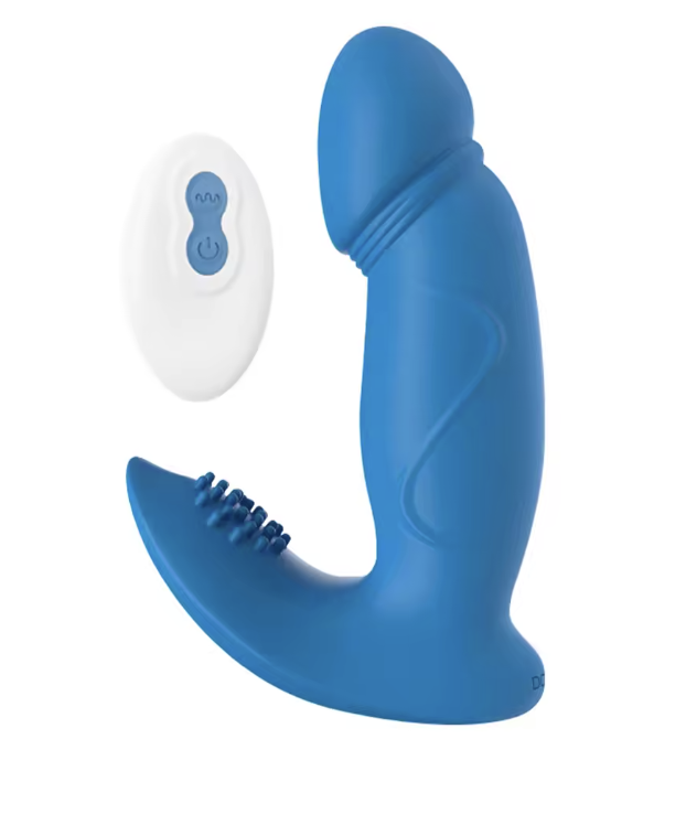 Realistyczny Dildo z Podwójnym Silnikiem 174