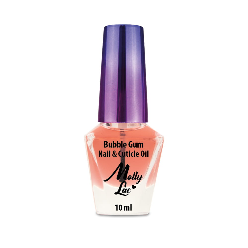Oliwka do skórek i paznokci MollyLac Bubble Gum 10 ml