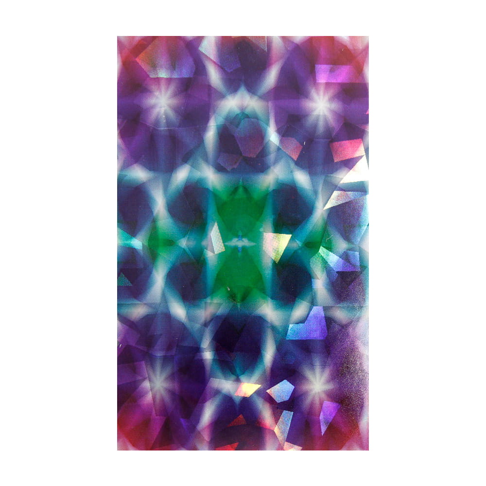 Naklejka do paznokci Laser effect samoprzylepna arkusz 8 cm x 5 cm Nr 248