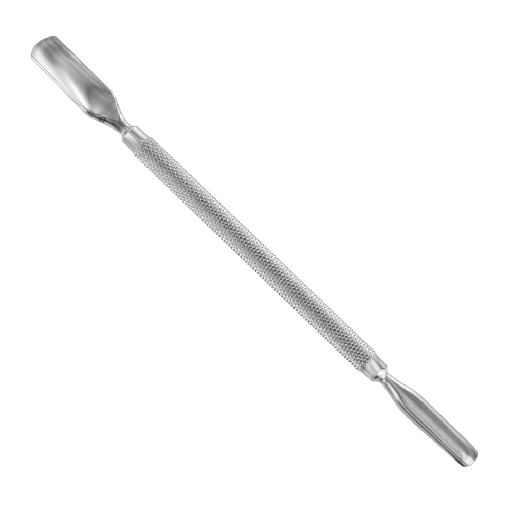 Dwustronne dłutko do skórek i paznokci silver YC004