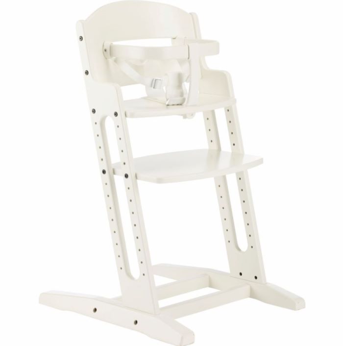 Baby Dan Danchair - krzesełko rosnące-Białe