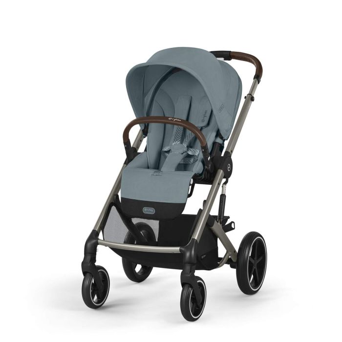 Balios S Lux - wózek spacerowy-Stormy Blue (Taupe Frame)