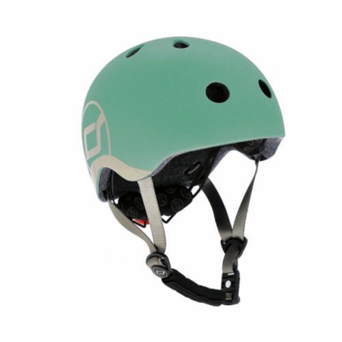 ScootandRide Kask Standard XXS-S dla dzieci 1-5 lat -Forest