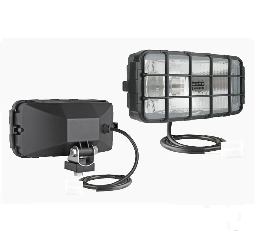 Drogowy reflektor halogenowy Skoda Felicia AMP Faston HP2.14125 Wesem