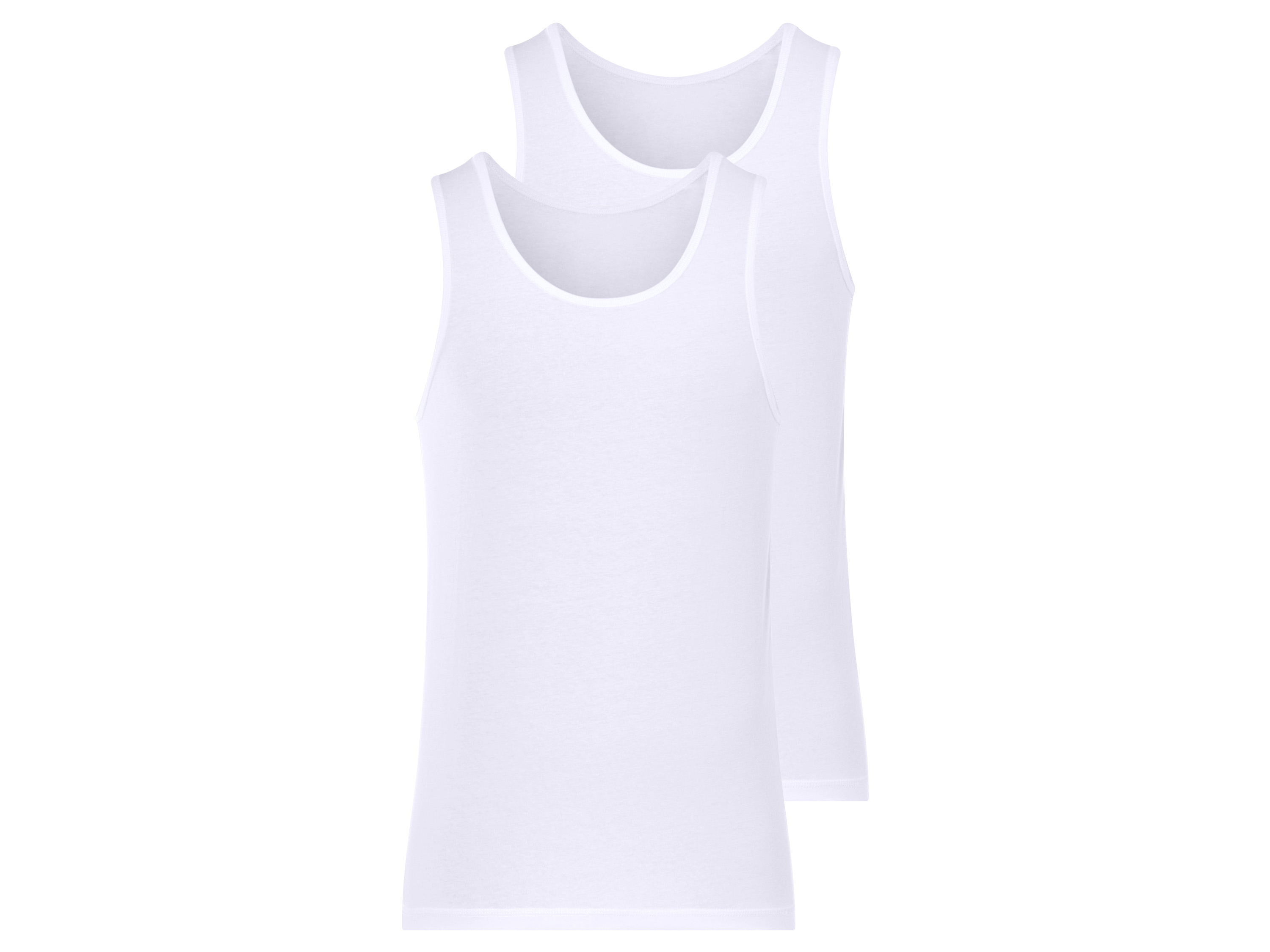 Livergy Koszulka męska z bawełny organicznej, 2 sztuki 7/Xl