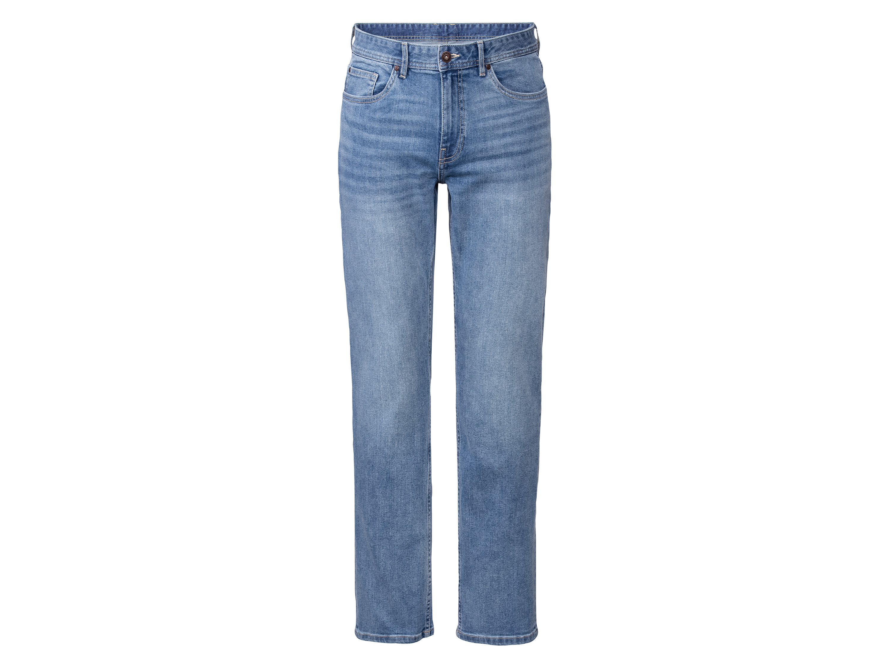 Livergy Jeansy męskie Straight Fit Jasnoniebieski, 52 36/32