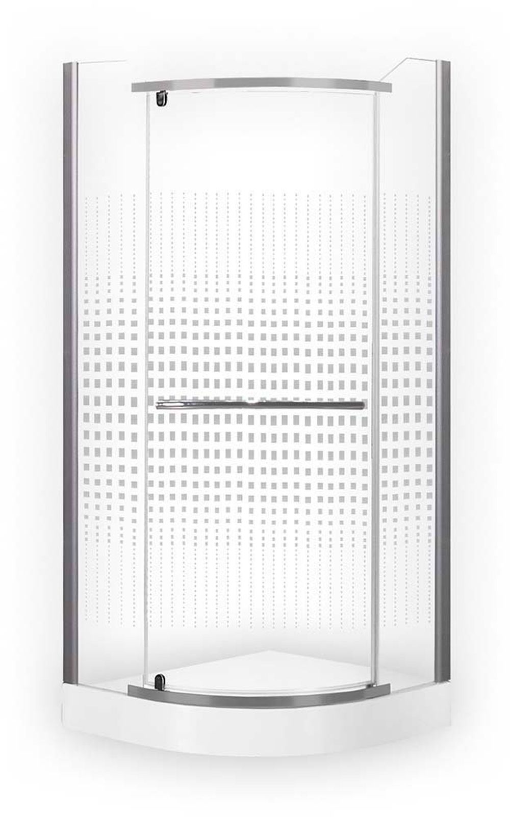 Darmowa Dostawa - Kabina prysznicowa półokrągła 90x90 cm Roth Project Line N0018