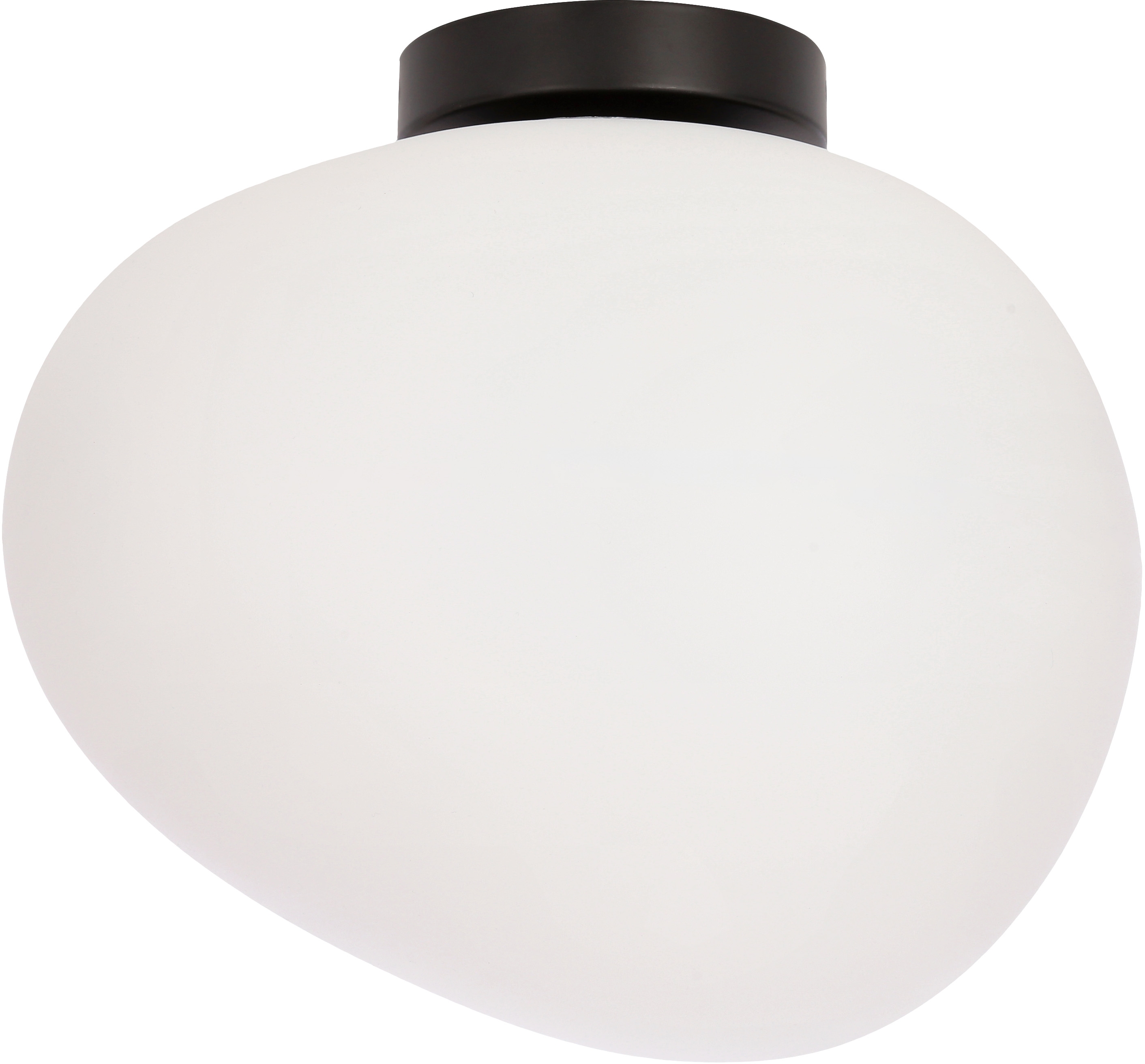 Darmowa Dostawa - Lampa podsufitowa 1x40 W biała-czarna Candellux Stones 1335189