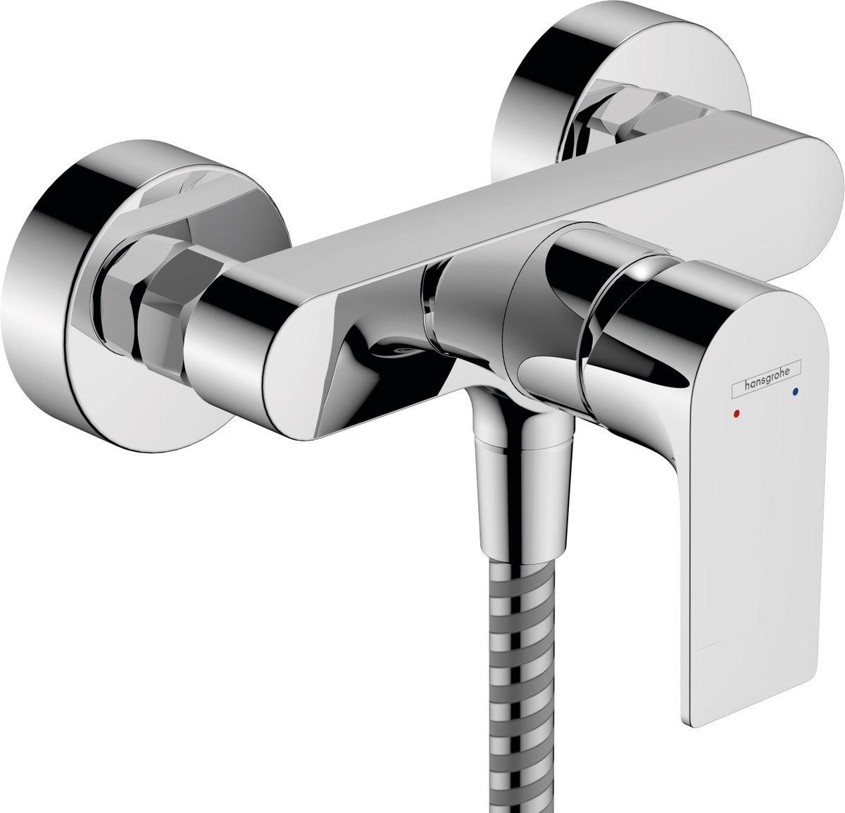 Darmowa Dostawa - Bateria prysznicowa ścienna chrom Hansgrohe Rebris E 72650000