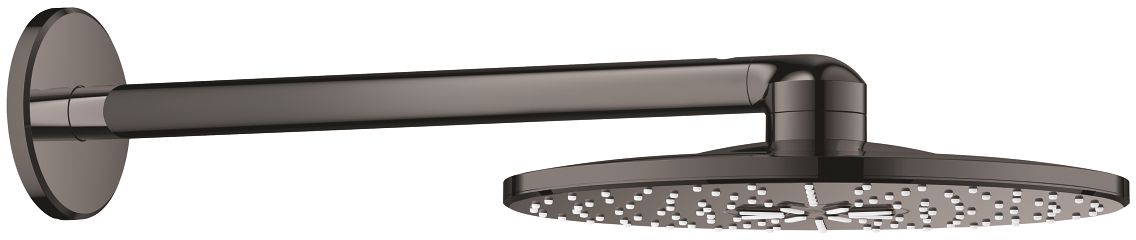 Darmowa Dostawa - Deszczownica z ramieniem 31x31 cm okrągła hard graphite Grohe Rainshower 26475A00
