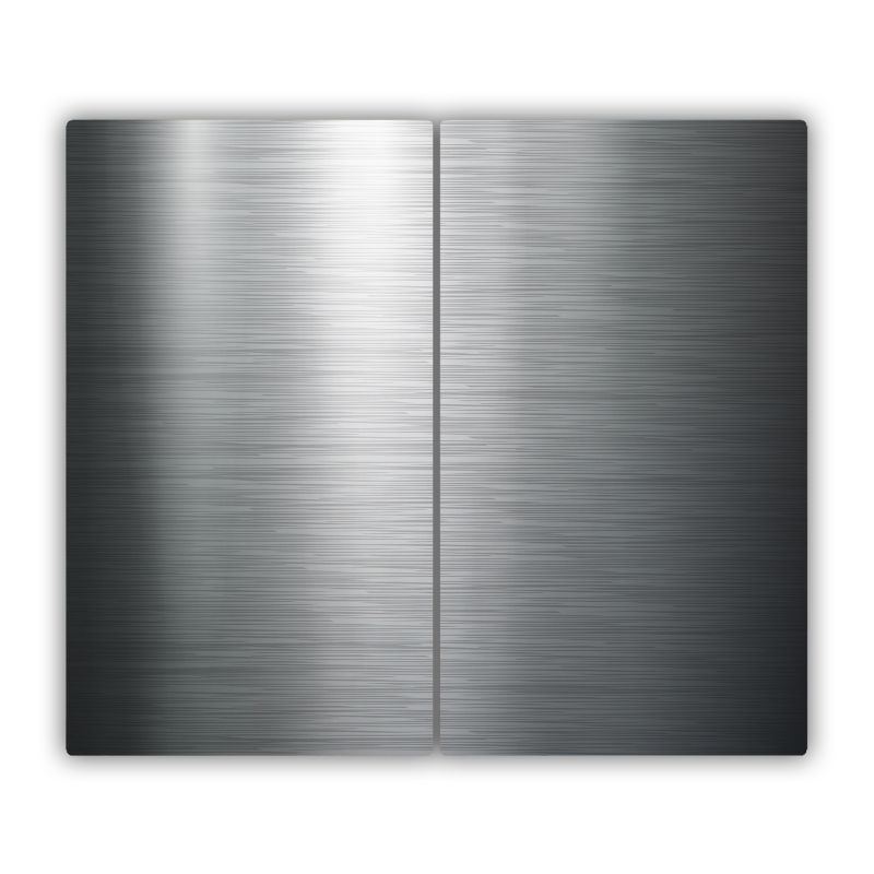 Deska szklana Tulup Metalowe tło 30x52 cm 2 szt.