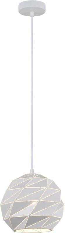 Lampa wisząca Palermo 1 x 40 W E27 rozmiar M biała