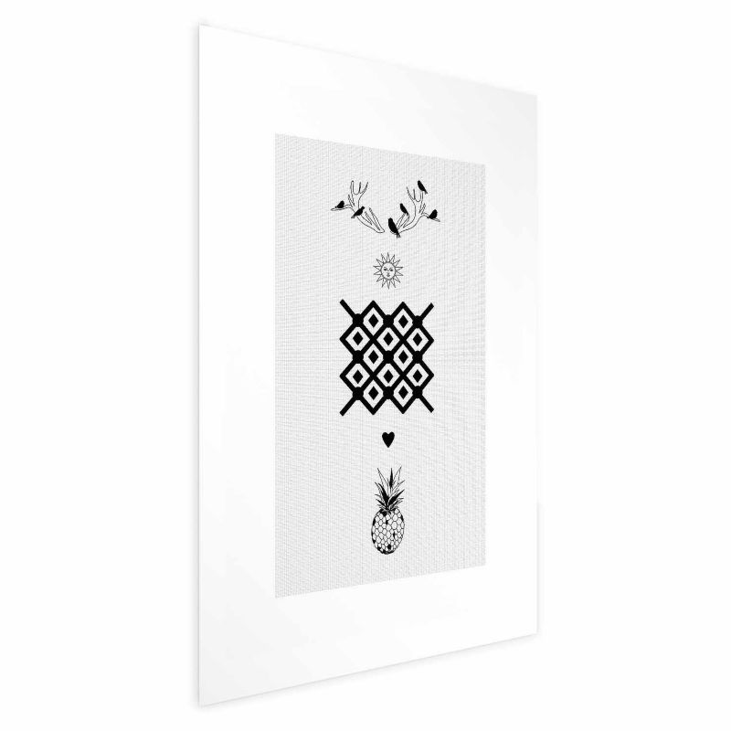 Plakat Artgeist Szczęście 40x60 cm bez ramy 1 szt