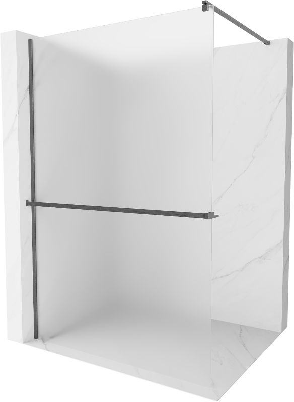 Ścianka prysznicowa z półką Mexen Kioto+ szron 130 x 200 cm 800-130-121-66-30 1 szt.