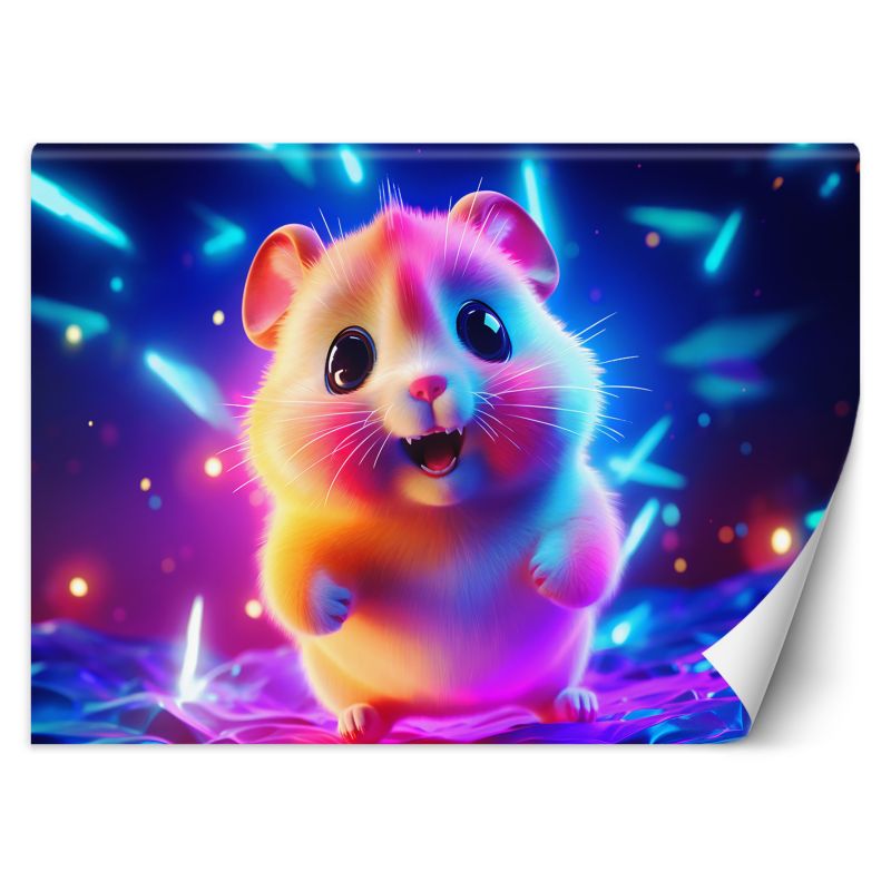 Fototapeta Feeby Chomik neon 254x184 1 szt