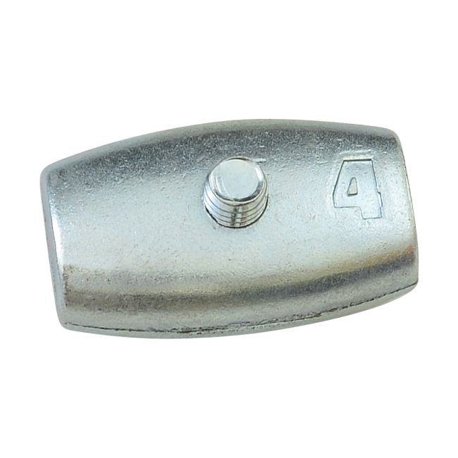 Zaciski lin Stahl kubełkowe 4 mm 2 szt.