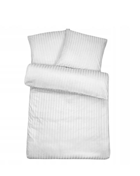 Komplet pościeli z mikrofibry KAM-POL bawełna 100% z zakładką pasek 1 cm 200x200 + 2x50x60 3 szt.