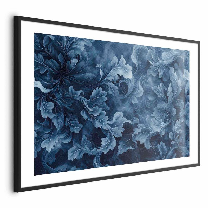 Plakat Artgeist Abstrakcyjne ornamenty 60x40 cm z ramą czarną 1 szt