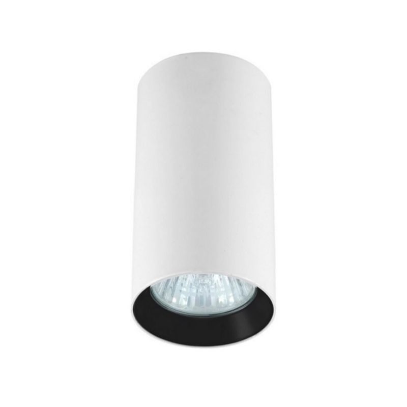 Oprawa natynkowa Light Prestige Manacor biało - czarne 13 cm 1 x GU10 1 szt.