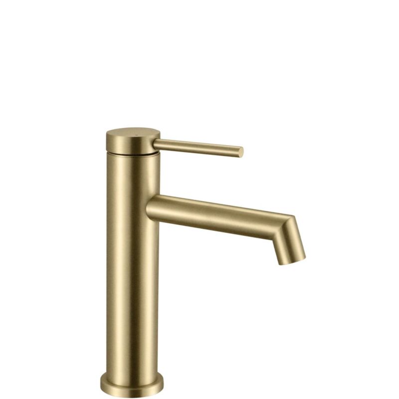 Bateria Umywalkowa Rea Js-B310Bg Foss Niska Złoty Szczotkowany 16X4X20,5Cm 1 Szt
