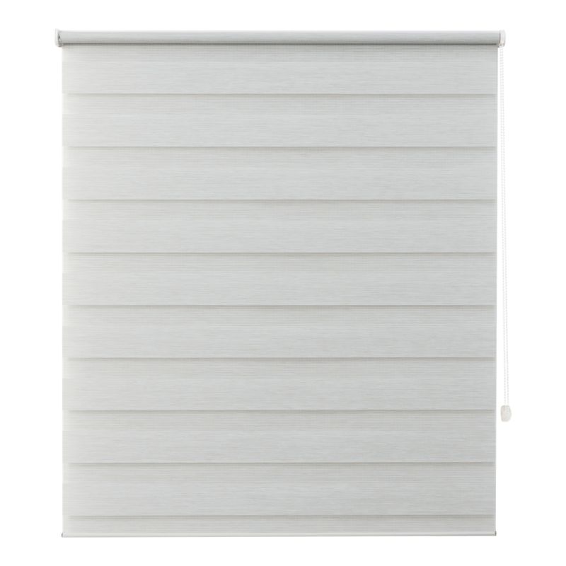 Roleta dzień/noc GoodHome Elin 107,3 x 160 cm biała