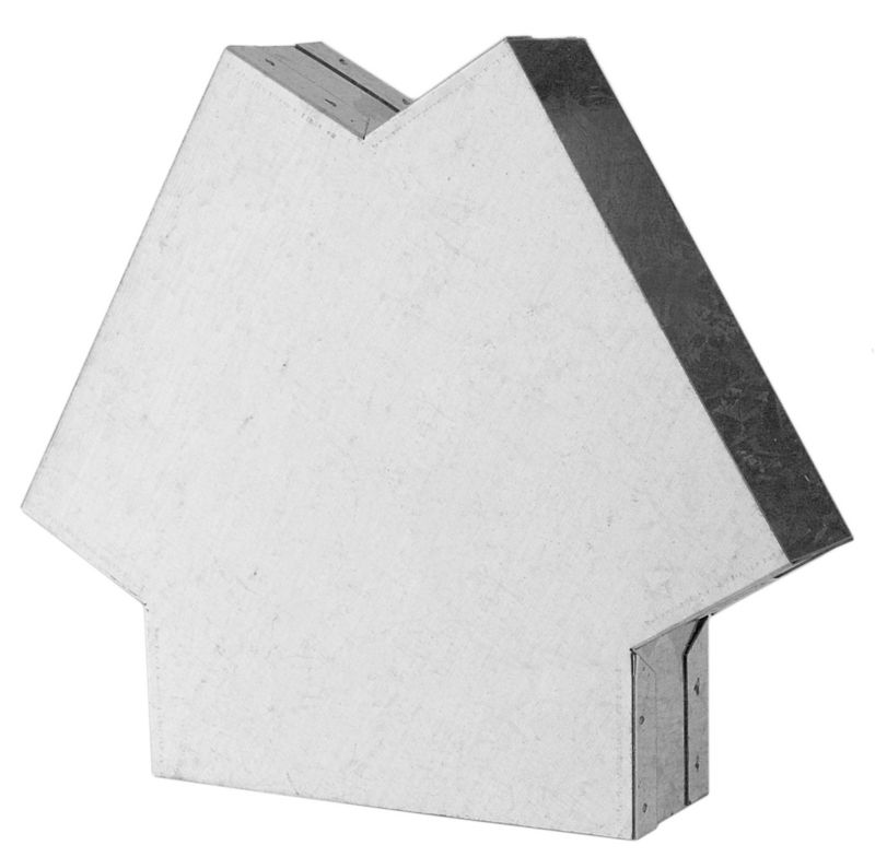 Trójnik 120° Darco 150/50 mm ocynkowany