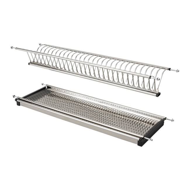 Ociekarka do zabudowy GoodHome Pebre 80 cm stalowa