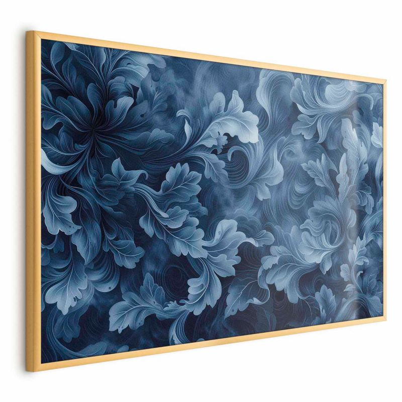 Plakat Artgeist Abstrakcyjne ornamenty 60x40 cm z ramą złotą 1 szt